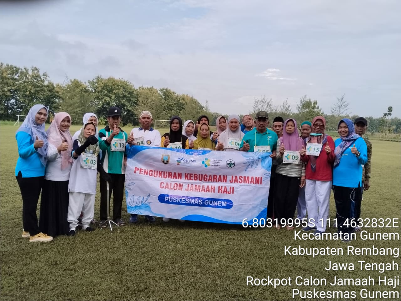 Puskesmas Gunem Uji Kebugaran Calon Jamaah Haji Melalui Tes Rockport